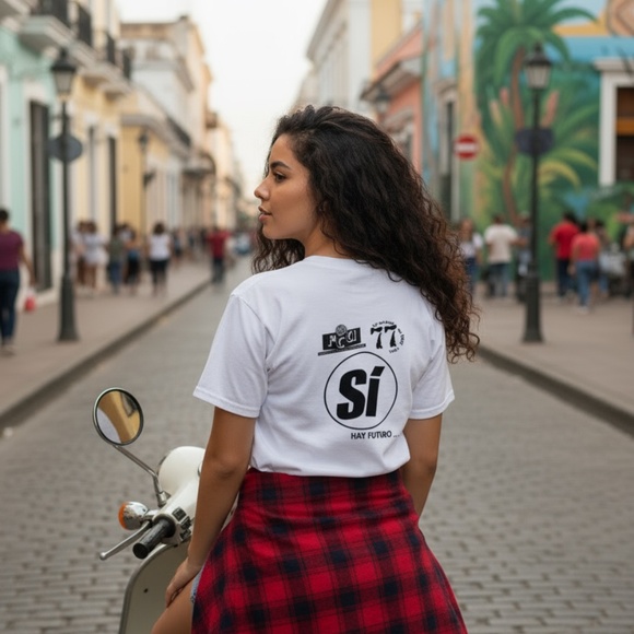 Neysora UCV “Sí” University Graphic Tee White Regular - Picture 4 of 8